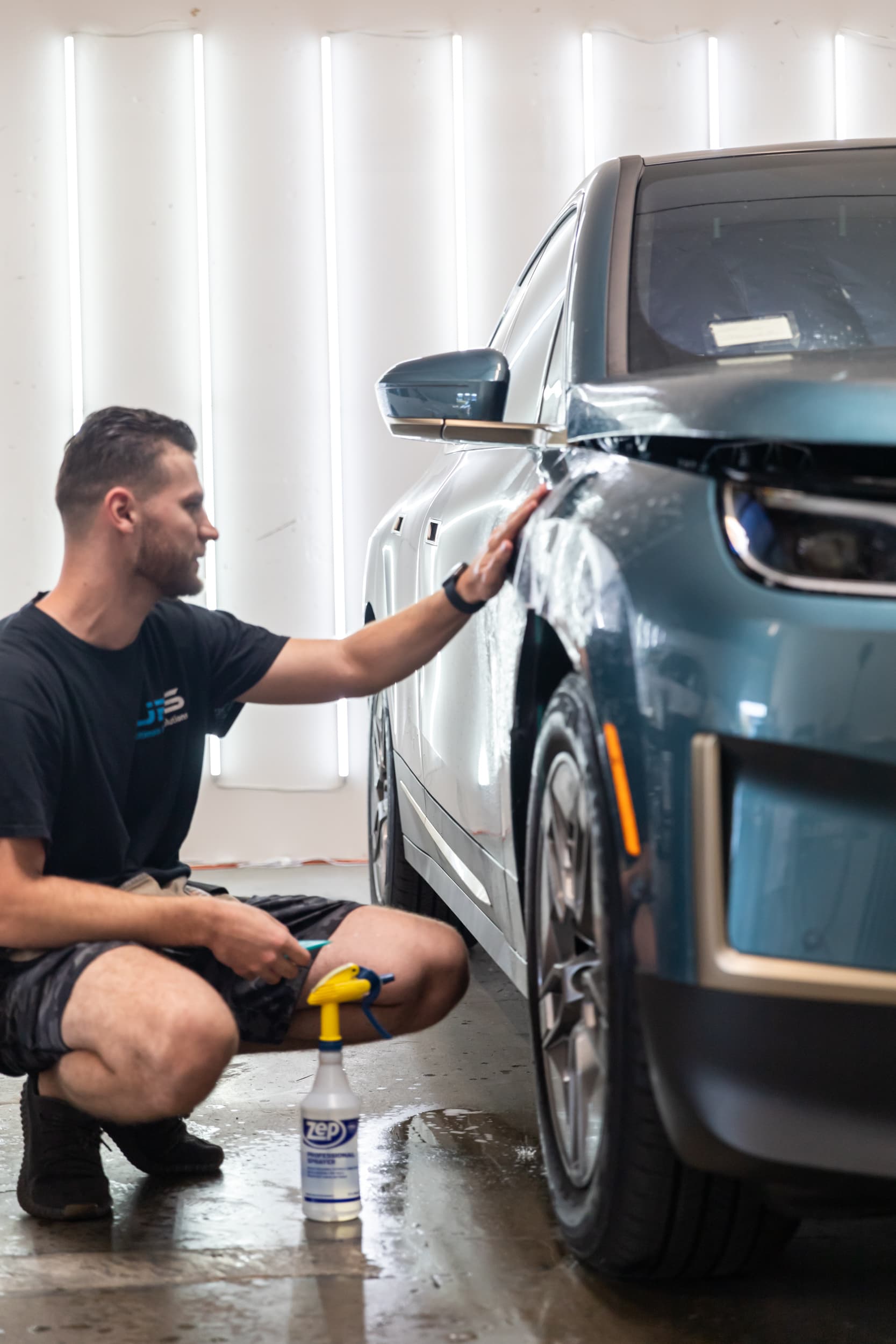 Mustang tint installation